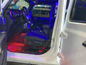 Jeeps audio installation